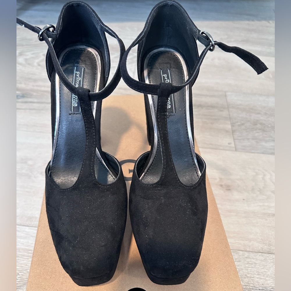 Women’s Black Platform Heels